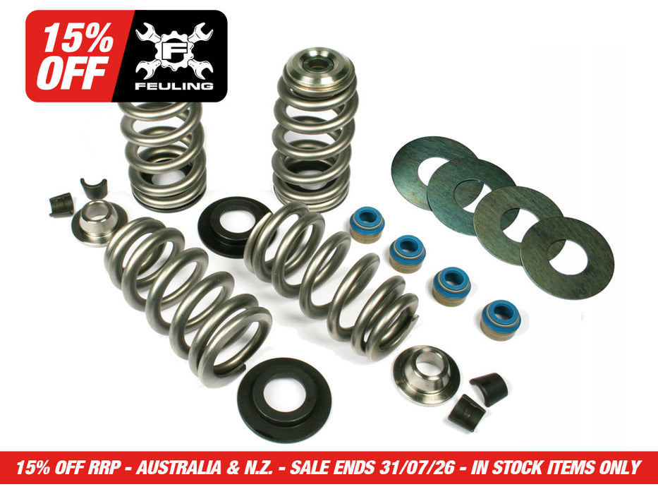 .650in. Lift Endurance Beehive Valve Spring Kit. Fits Twin Cam 2005-2017 & Sportster 2004-2021.