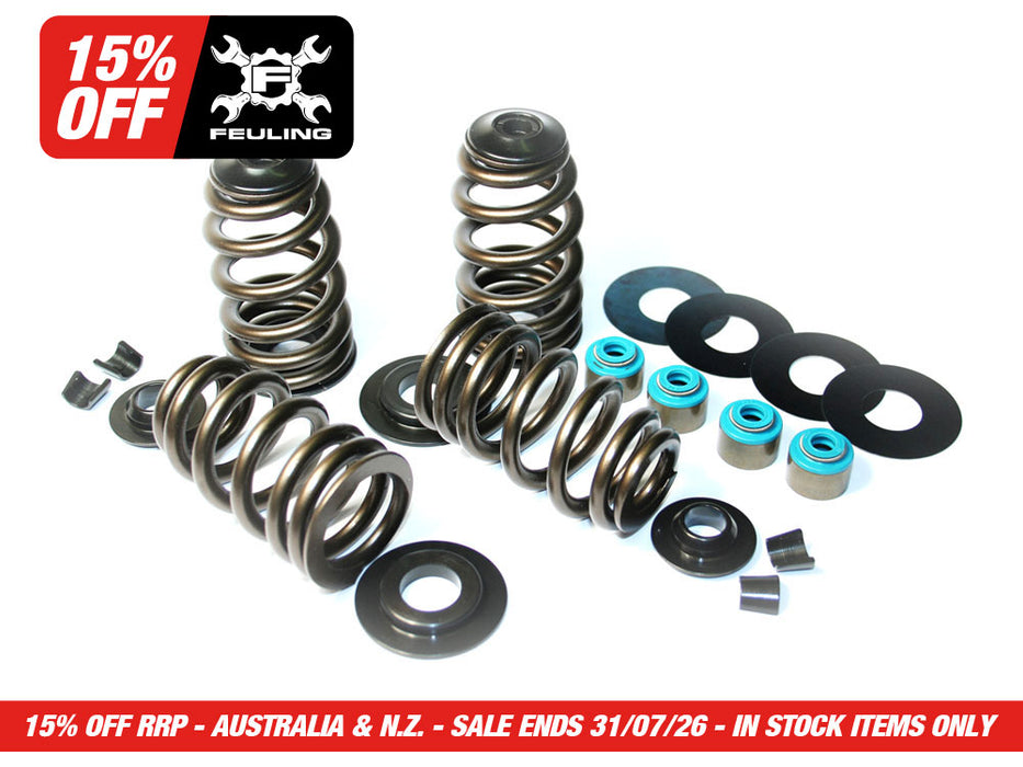 585in. Lift ECONO Performance Beehive Valve Spring Kit. Fits Twin Cam 2005-2017 & Sportster 2004-2021.