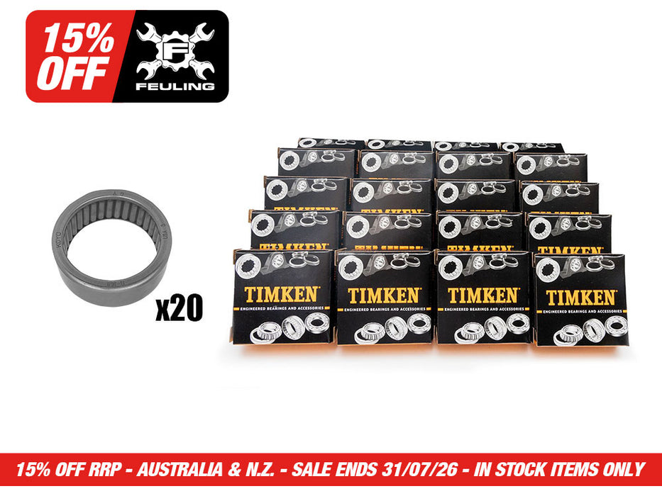 Workshop Pack of 20 Full Complement Inner Cam Bearings. Fits Milwaukee-Eight 2017up
