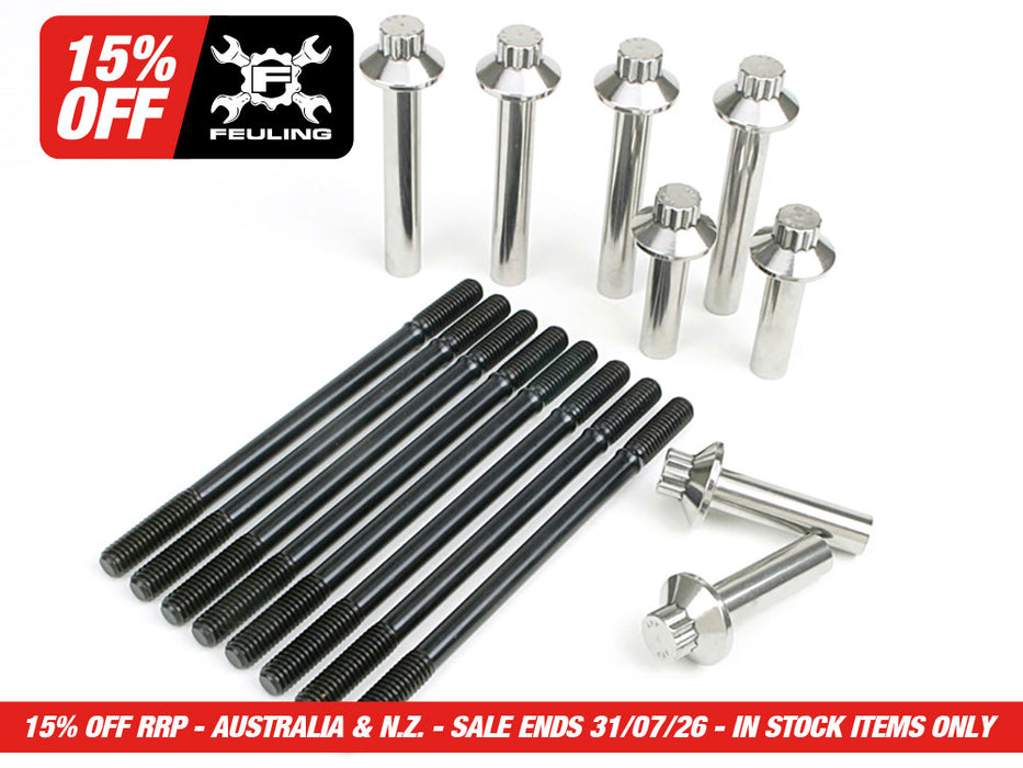 ARP Cylinder Stud & Head Bolt Kit. Fits Milwaukee-Eight 2017up.