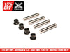 ARP Exhaust Port Studs & Nuts. Fits Big Twin 1984up & Sportster 1986-2021.