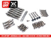 ARP 12 Point Engine Fastener Show Bike Kit. Fits Twin Cam 1999-2017.