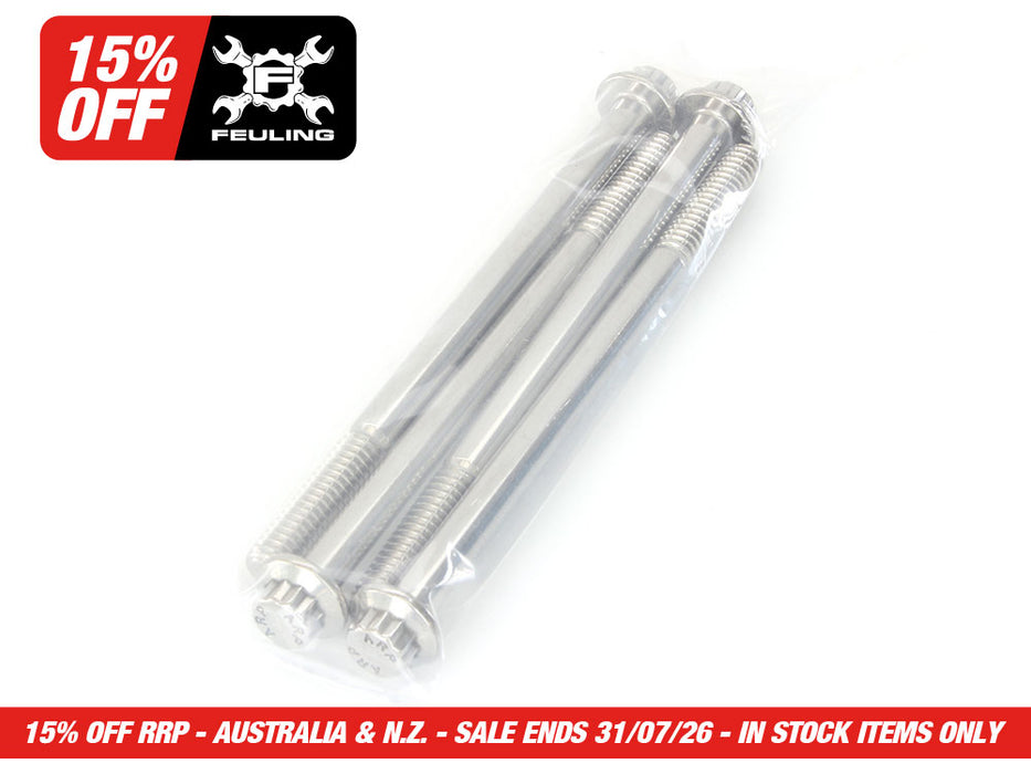 ARP 12 Point Primary & Transmission Fastener Show Bike Kit. Fits Touring 2017up.