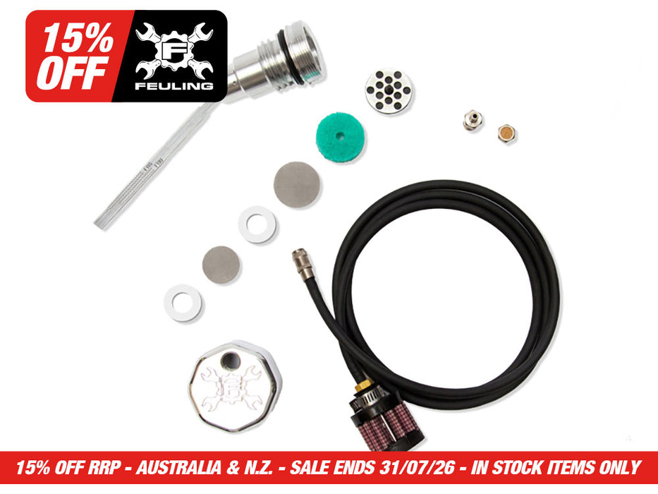 Vented Dipstick - Polished. Fits Dyna 2006-2017.