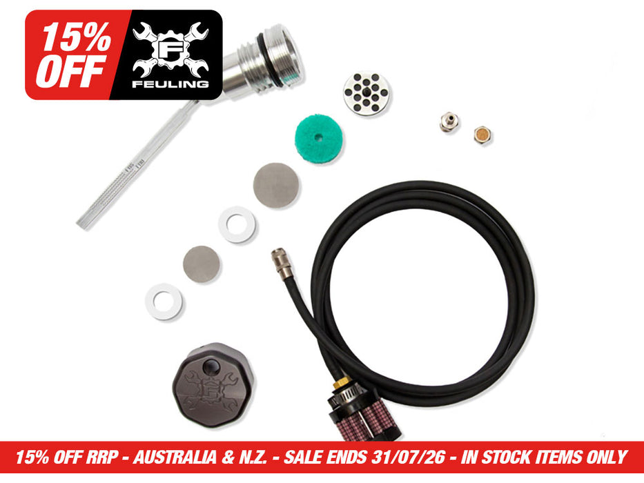 Vented Dipstick - Black. Fits Dyna 2006-2017.