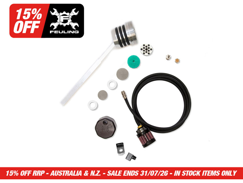 Vented Dipstick - Black. Fits Dyna 1999-2005.