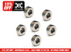 'Short' Motor Case Drain Plug - Pack 6. Fits Twin Cam 1999-2017 and Milwaukee-Eight 2017up.