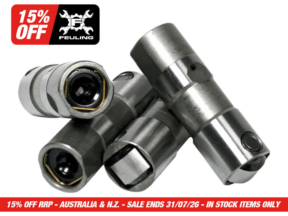 HP+ Performance High Capacity Lifters. Fits Twin Cam 1999-2017, Sportster 2000-2021 & Milwaukee-Eight 2017up.