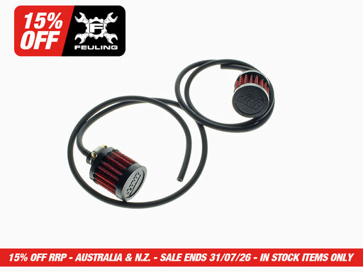 External Breather Kit. Fits Feuling BA Air Cleaners