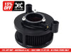 BA Air Cleaner Kit - Black with Solid Cover. Fits Touring 2017-2024 & Softail 2018-2024