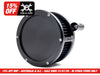 BA Air Cleaner Kit - Black with Solid Cover. Fits Softail 2000-2015, Dyna 1999-2017, Touring 1999-2007 with CV Carb or Cable Operated Delphi EFI