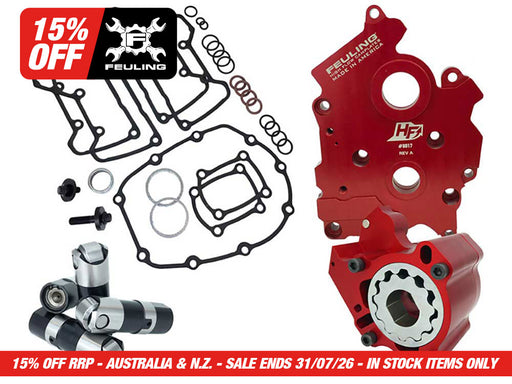 Race Series Oil System. Fits Milwaukee-Eight 2017up with Oil Cooled Engine