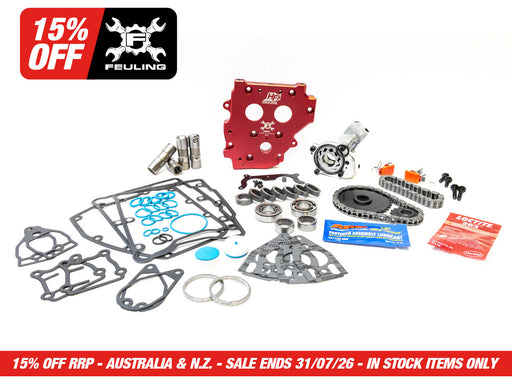 HP+ Hydraulic Cam Chain Tensioner Plate Upgrade Kit. Fits Dyna 1999-2005, Touring 1999-2006 & Softail 2000-2006