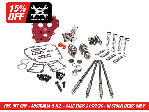 HP+ Cam Chest Kit with Reaper 525C Chain Drive Cams. Fits Twin Cam 2007-2017.