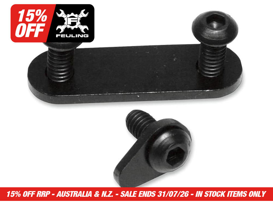 Block Off Plate. For use with FE-8015, FE-8033 & FE-8037 if using Gear Drive Cams.
