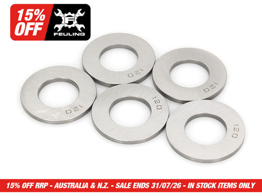 0.120in. Cam Sprocket Spacer - Pack of 5. Fits Twin Cam 2007-2017 & Milwaukee 8 2017up