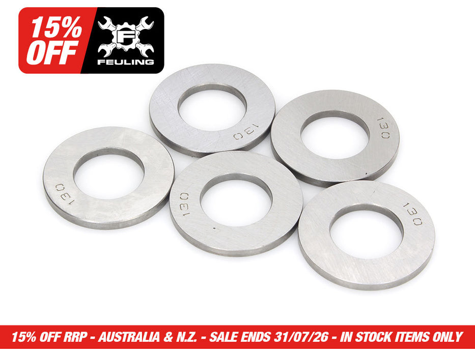 0.130in. Cam Sprocket Spacer - Pack of 5. Fits Twin Cam 2007-2017 & Milwaukee 8 2017up