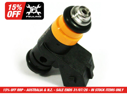 Fuel Injector 5.7g/s EV-1. Fits Touring 2002-2005 & 2008-2016, Dyna 2004-2005, Softail 2001-2005 & 2016-2017, Sportster 2007-2017, V-Rod 2002-2017