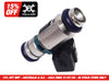 Fuel Injector 5.1g/s EV-1. Fits Touring 2002-2005 & 2008-2016, Dyna 2004-2005, Softail 2001-2005 & 2016-2017, Sportster 2007-2017, V-Rod 2002-2017