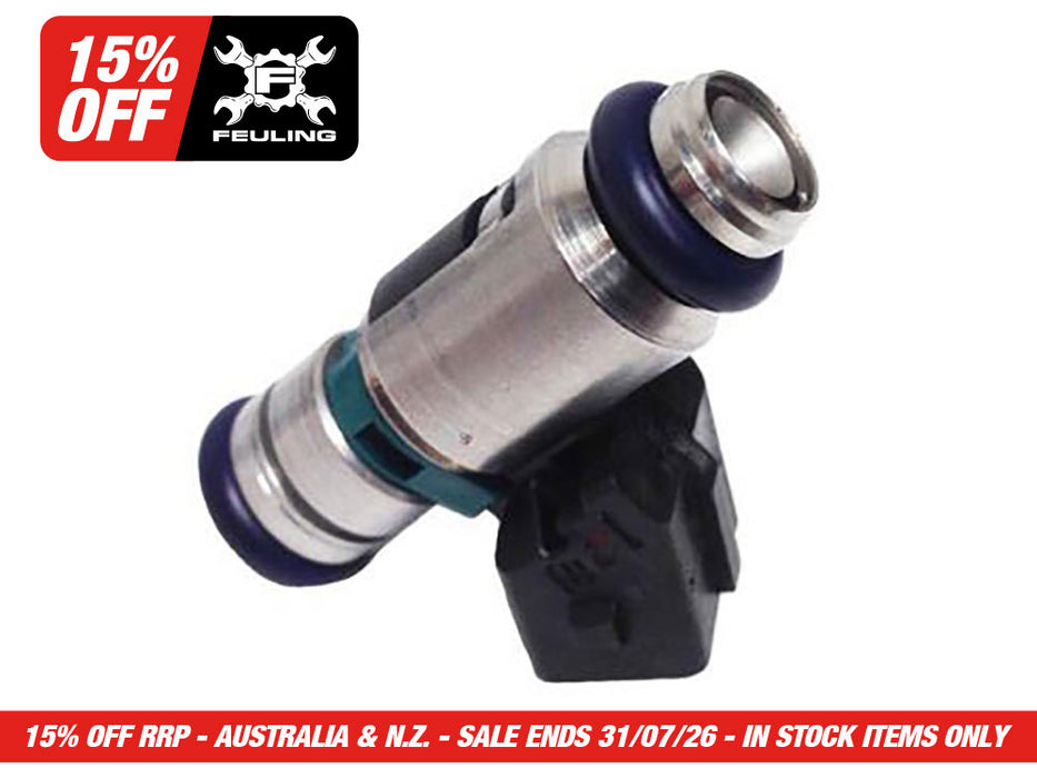 Fuel Injector 5.1g/s EV-1. Fits Touring 2002-2005 & 2008-2016, Dyna 2004-2005, Softail 2001-2005 & 2016-2017, Sportster 2007-2017, V-Rod 2002-2017