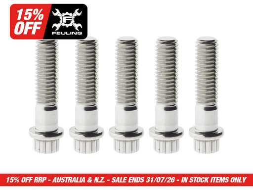Rear Pulley Bolts - Stainless 12 Point ARP. 7/16in.-14 x 1.75in.
