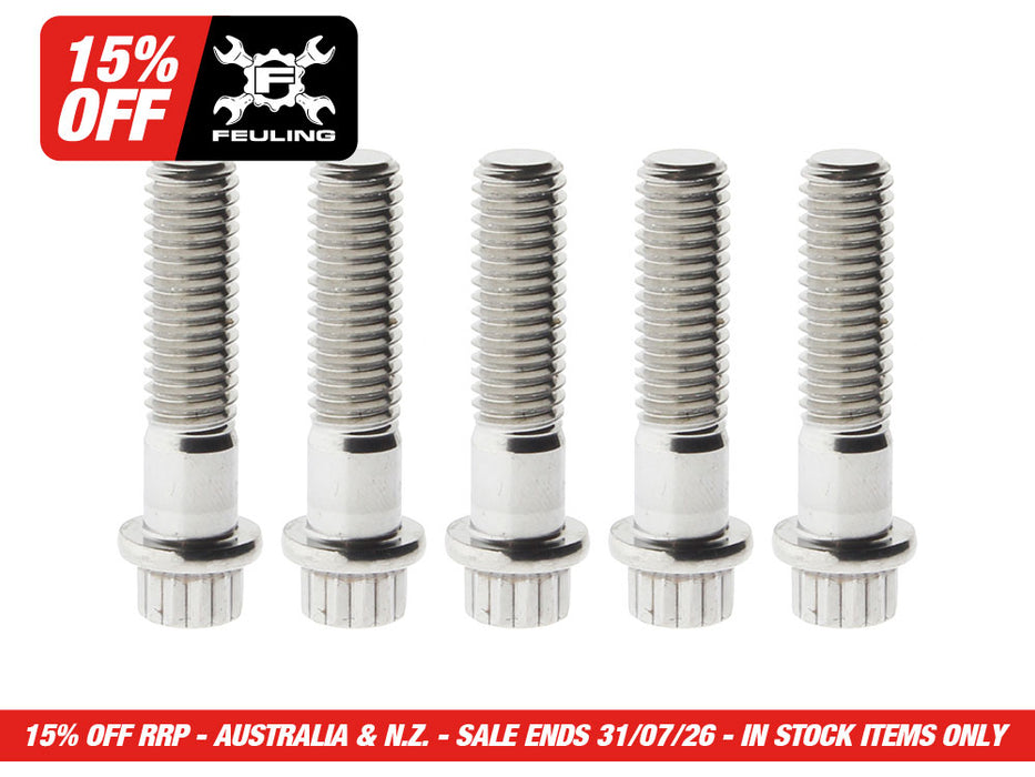 Rear Pulley Bolts - Stainless 12 Point ARP. 7/16in.-14 x 1.75in.