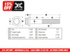 Rear Pulley Bolts - Stainless 12 Point ARP. 7/16in.-14 x 2.50in.