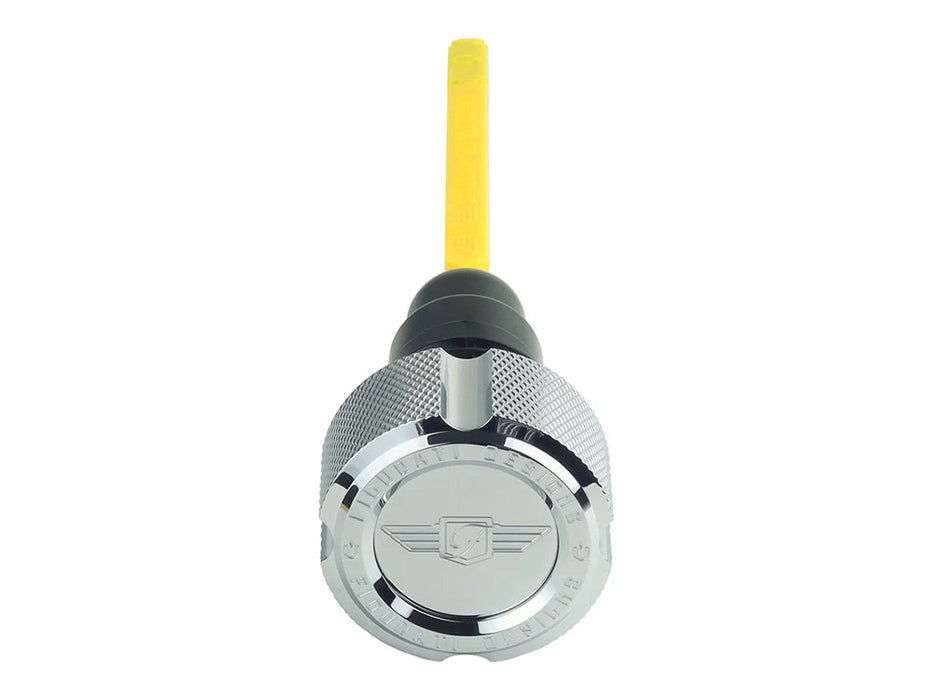 Magnetic Engine Oil Dipstick - Silver. Fits Touring 2007-2016
