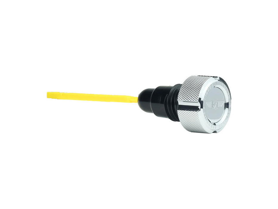 Magnetic Engine Oil Dipstick - Silver. Fits Touring 2007-2016