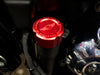 Magnetic Engine Oil Dipstick - Red. Fits Softail 2018up