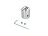 Heel-Toe Shifter Cover - Stainless with Masked Skull. Fits Touring 1982up & FL Softail 1986-2017