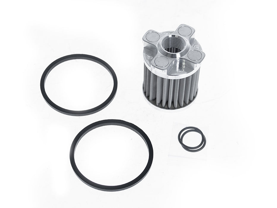 Magnetic Reusable Oil Filter - Orange. Fits Milwaukee Eight 2017up, Twin Cam 1999-2017, Evolution 1984-1999 & Sportster 1984-2021