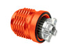 Magnetic Reusable Oil Filter - Orange. Fits Milwaukee Eight 2017up, Twin Cam 1999-2017, Evolution 1984-1999 & Sportster 1984-2021