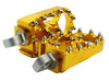 V2 MX Footpegs with HD Male Mount - Gold.