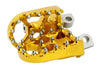 V2 MX Footpegs with HD Male Mount - Gold.