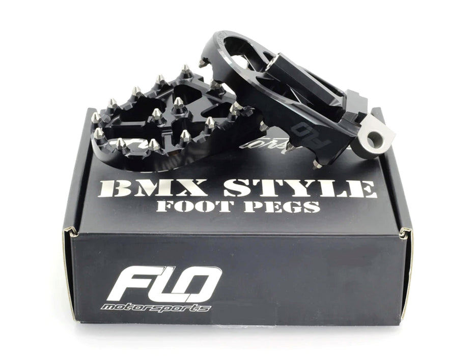 V3 MX Footpegs with HD Male Mount - Black.