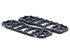 V5 Rider Floorboards - Black. Fits Touring 1980up, FL Softail 1986-2017 & Dyna Switchback 2012-2016