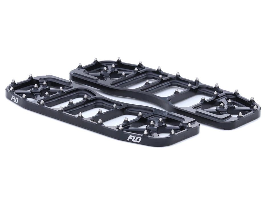 V5 Rider Floorboards - Black. Fits Touring 1980up, FL Softail 1986-2017 & Dyna Switchback 2012-2016