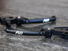 MX Levers - Black. Fits Softail 1996-2014, Dyna 1996-2017, Touring 1996-2007 & Sportster 1996-2003.