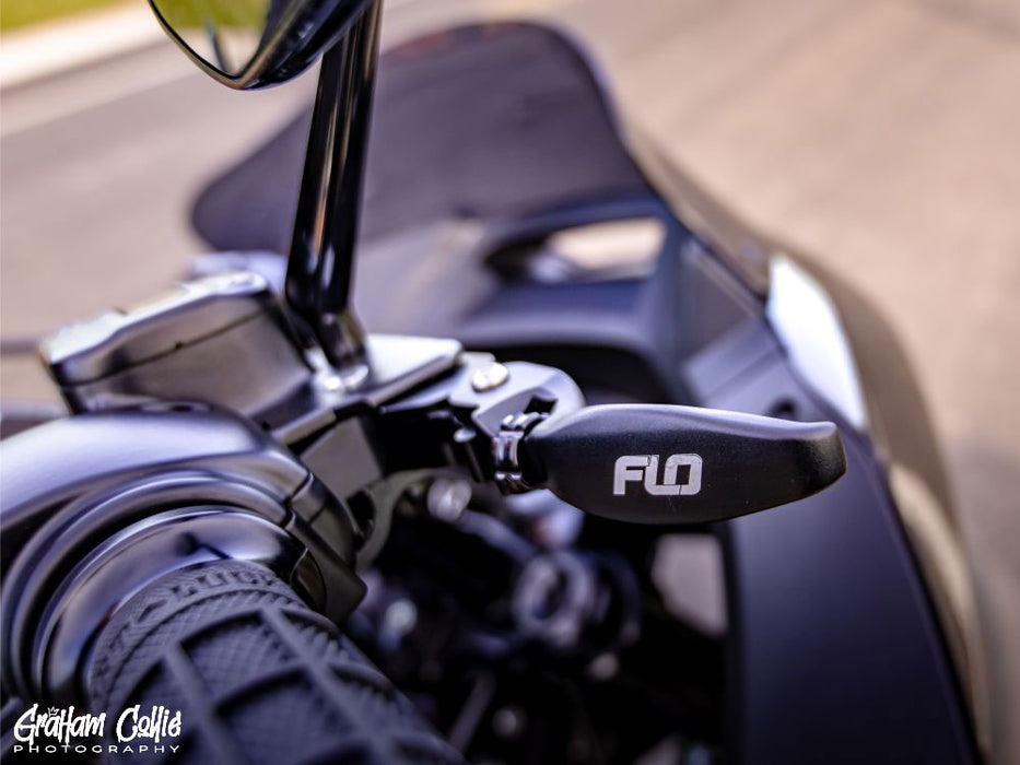 Short MX Levers - Black. Fits Softail 1996-2014, Dyna 1996-2017, Touring 1996-2007 & Sportster 1996-2003.