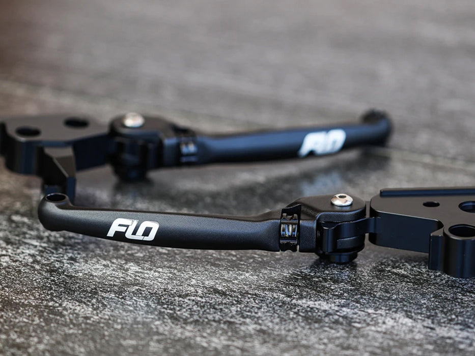 MX Levers - Black. Fits Softail 2015-2024