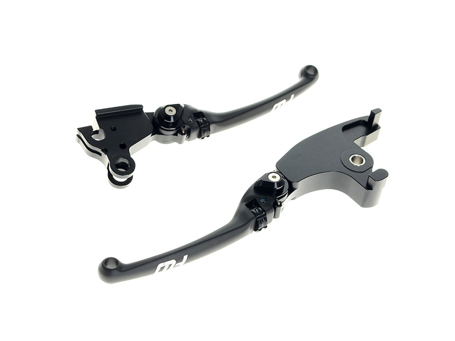MX Levers - Black. Fits Softail 2025up