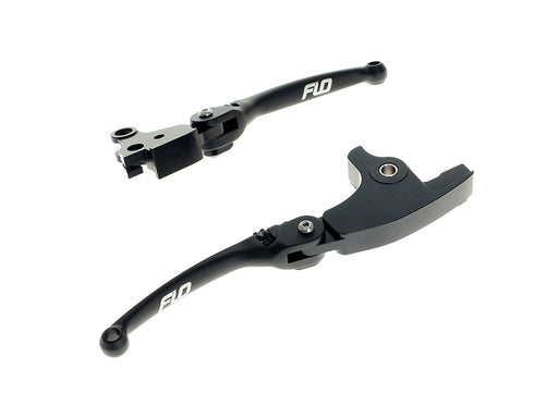 MX Levers - Black. Fits Softail 2025up