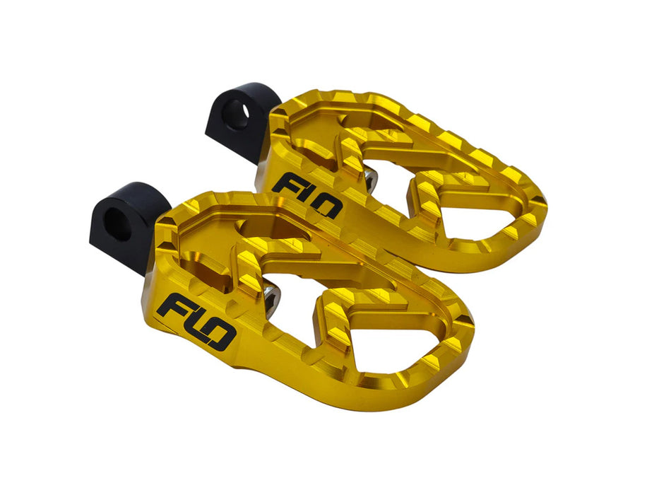 Savage Series Footpegs with HD Male Mount - Gold