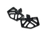 Savage Series Mini Floorboards - Black. Fits Softail 2018up Front Rider