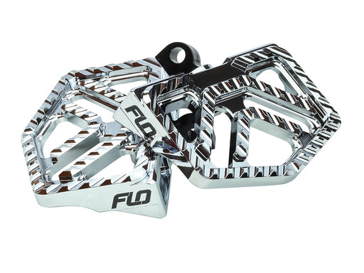 Savage Series Mini Floorboards with HD Male Mount - Chrome