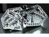 Savage Series Mini Floorboards with HD Male Mount - Chrome