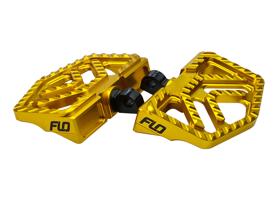 Savage Series Mini Floorboards with HD Male Mount - Gold