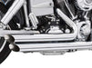 Amendment Exhaust - Chrome. Fits Dyna 1991-2005.