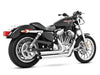 Amendment Exhaust - Chrome. Fits Sportster 2004-2021